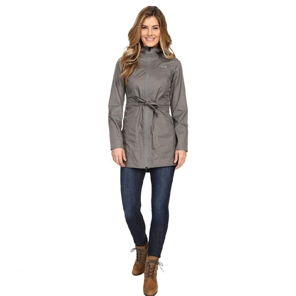 The North Face Tetalinda Women's Gray Windbreaker Jacket